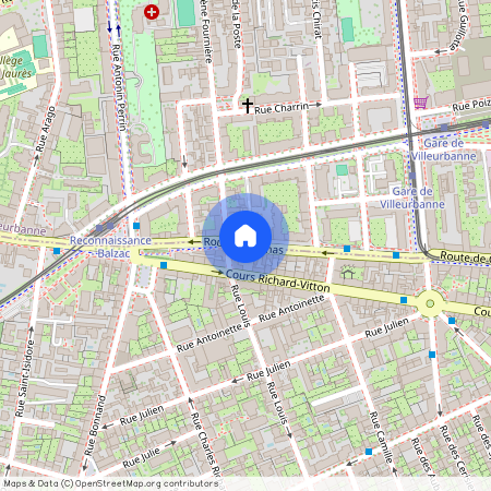 Route de Genas, Francja, Lyon