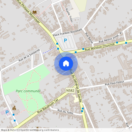 Rue du Général de Gaulle 20 - 6180 Courcelles