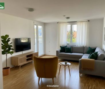Moderne 2-Zimmer-Wohnung mit Freifläche - Wohnen in Grünlage! - Foto 1