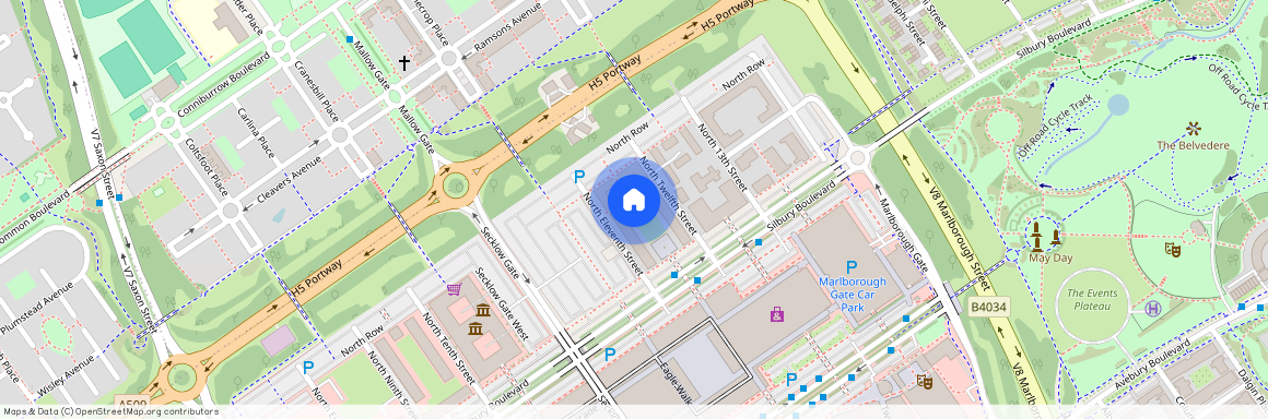 North Twelfth Street, Milton Keynes, Buckinghamshire, MK9 3BS