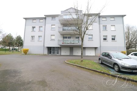 THIONVILLE – Appartement 3 pièces – 2 chambres – Terrasse – Cave – Garage - Photo 2