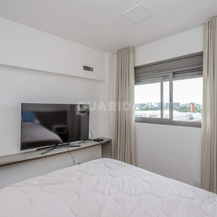 Apartamento totalmente mobiliado com 1 dormitório e 1 vaga no Jardim Europa - COD: 25101 - Photo 1