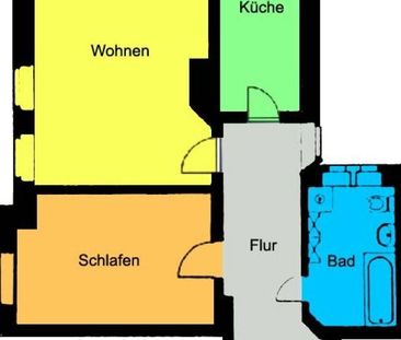Wunderschöne Wohnung mit Balkon und Bad mit Wanne! - Photo 1