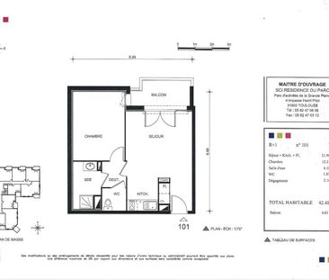 Location Appartement 2 pièces 42m² ST ANDRE DE CUBZAC 33240 - Photo 5