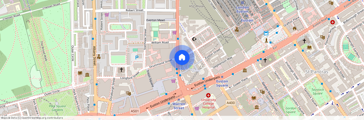 163 Drummond Street, London, England, NW1