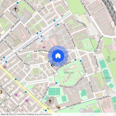 Via Norcia, Rome, Lazio 00181