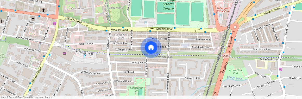 Brailsford Road, Fallowfield, Manchester, M14