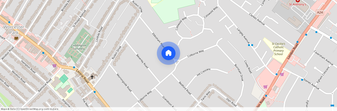 Ebbisham Road, Worcester Park