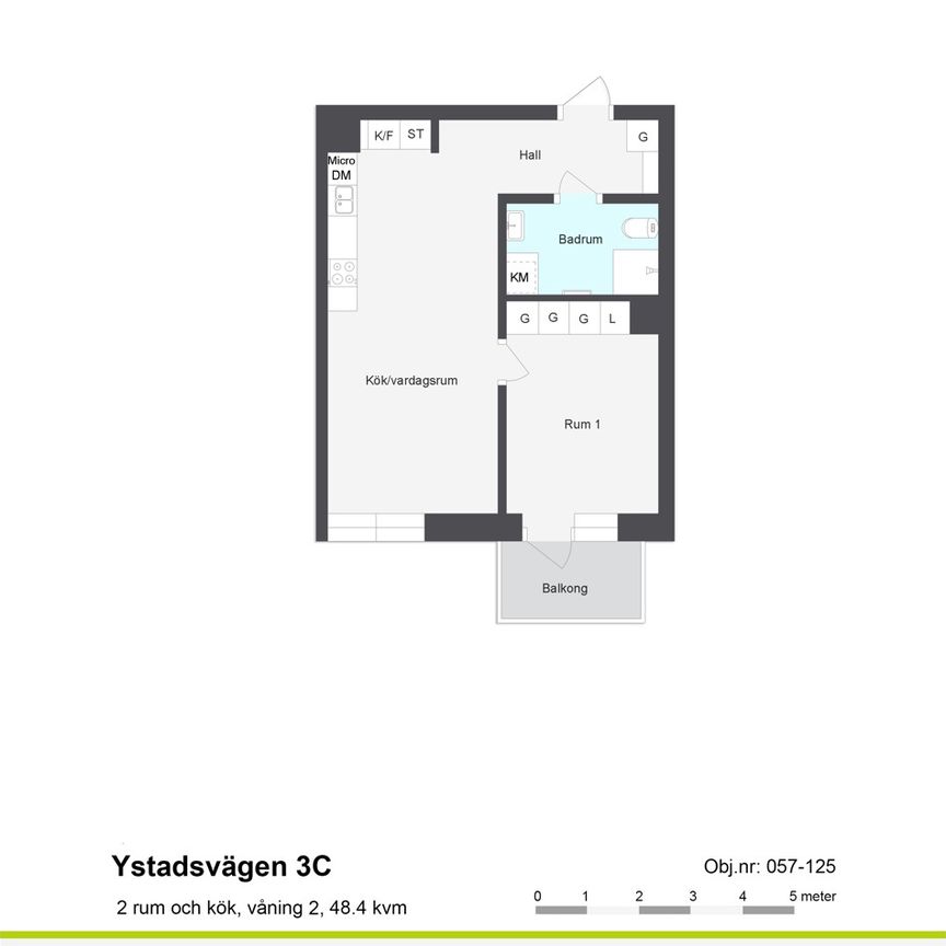 Ystadsvägen 3C, Eslöv Centrum - Foto 1