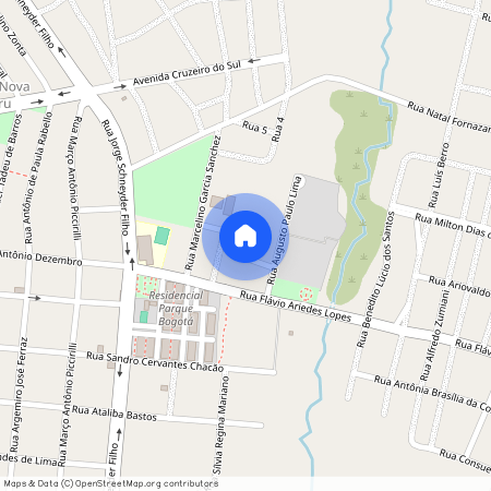 Rua Augusto Paulo Lima, Jardim Country Club, Bauru, SP, 17031483
