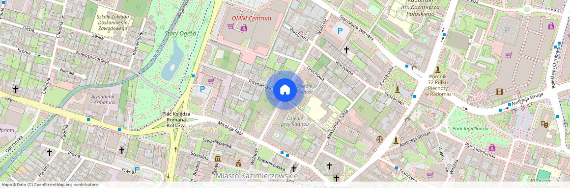 ul. Wolność, Śródmieście, Radom, mazowieckie