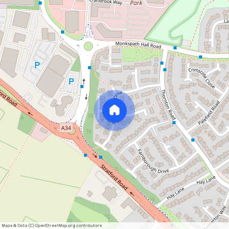 Rainsbrook Drive, Shirley, Solihull, West Midlands, B90