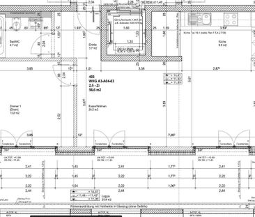 2.5 Zimmer, 57 m², 4. Stock - Photo 4