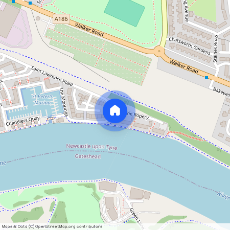 2 bedroom Flat to rent in The Ropery, St Peters Basin, Newcastle upon Tyne