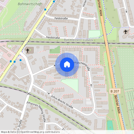 Damaschkestr. 10, 23560 Lübeck OT St.Jürgen