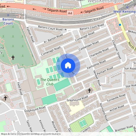 Gledstanes Road, W14