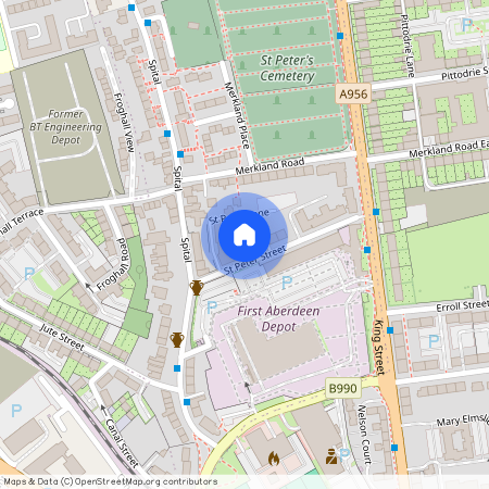 St Peter Street, Aberdeen, AB24