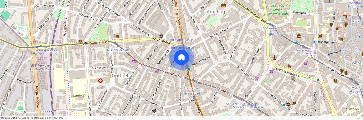 4055, Basel, Spalenring, 114