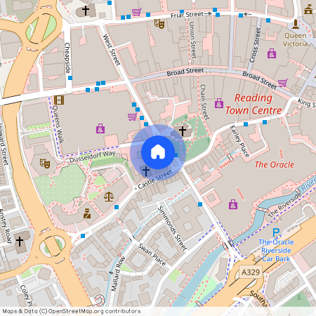 St Marys Butts, RG1, Reading