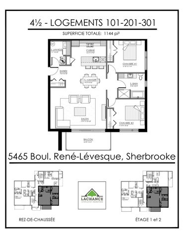 5465, boul. René-Lévesque #201, Sherbrooke (Rock Forest | St-Élie) - Photo 2