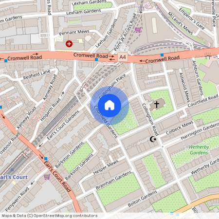 Courtfield Gardens, Earl's Court, London, SW5