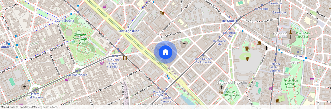 Via Fabio Mangone, Włochy, Milan