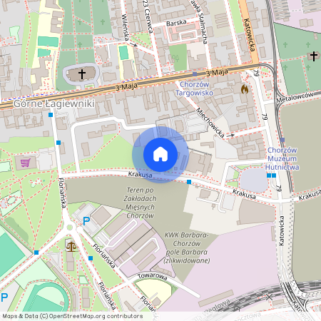 ul. Krakusa, Chorzów II, Chorzów, śląskie