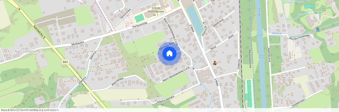 Jana Kochanowskiego, Ustroń, cieszyński, śląskie