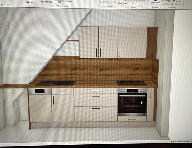 Vermiete Dachgeschosswohnung 3 Raum Wohnung Garage - Foto 1