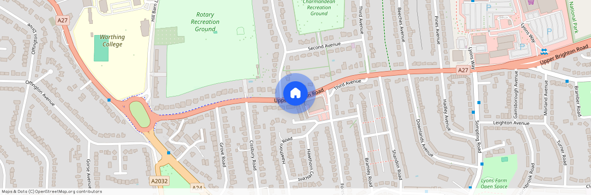 Upper Brighton Road, Worthing