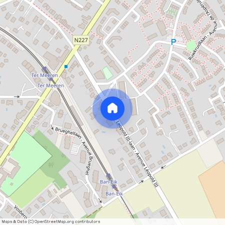 Avenue Léopold III, 1970, Wezembeek-Oppem