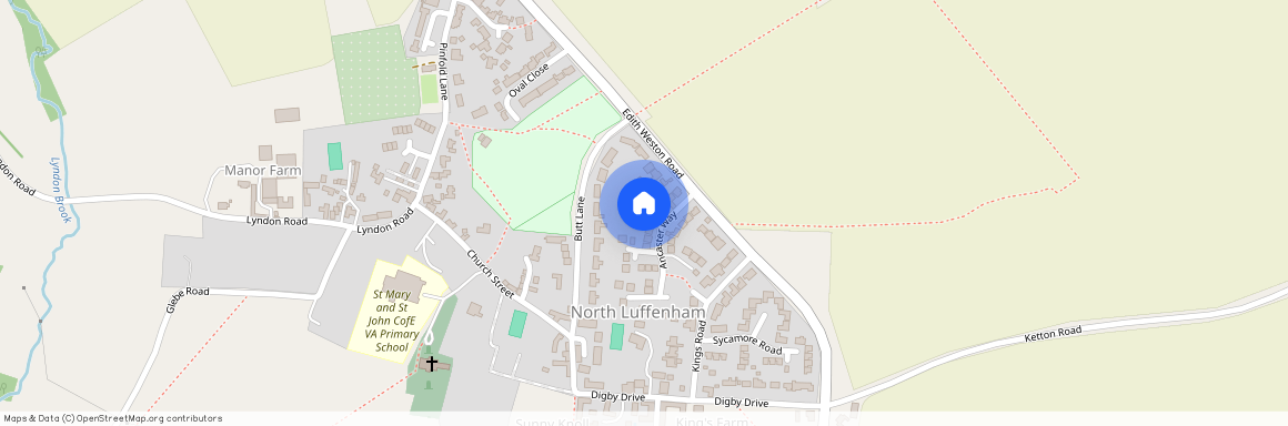 Swann Close, North Luffenham, Leicestershire