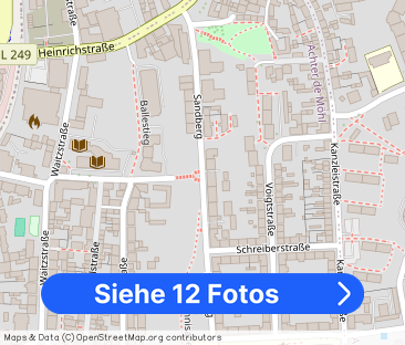 3,0-Zimmer-Wohnung, Sandberg 29, Hinterhaus 1. OG re. ! Bitte bewer... - Foto 1