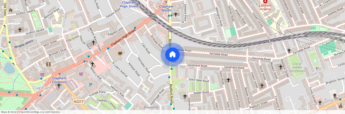 Bedford Road, Clapham North SW4