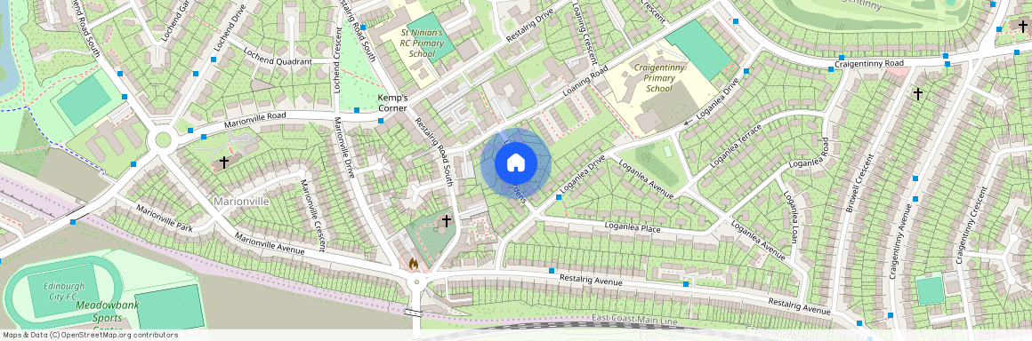 Loganlea Gardens, Restalrig, Edinburgh, EH7