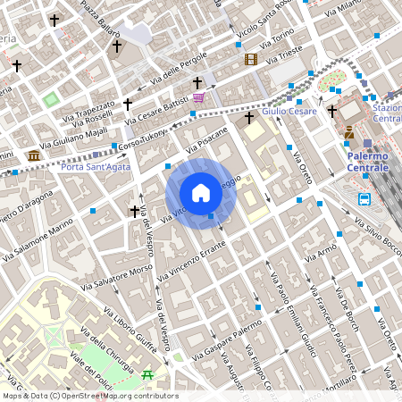 Palermo, Via Vito D'Ondes Reggio - Tukory