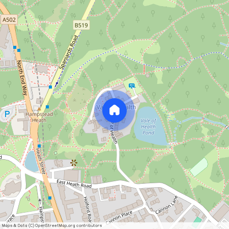 Vale Of Health, Hampstead, NW3