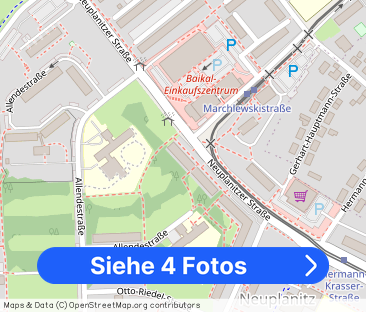 Zentrale 3-Raum-Wohnung mit Dusche oder Badewanne! - Foto 1