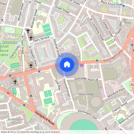 Oval Village, Kennington Lane, London, SE11