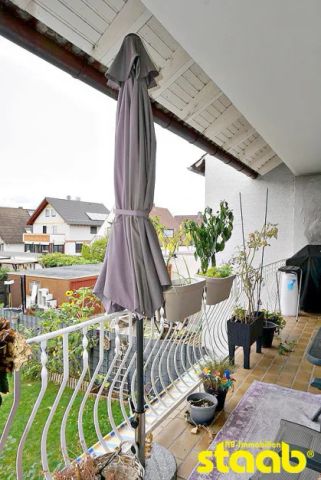 GROßZÜGIGE ETAGENWOHNUNG MIT BALKON *** GEFPLEGTES WOHNHAUS IN STOCKSTADT! - Foto 5