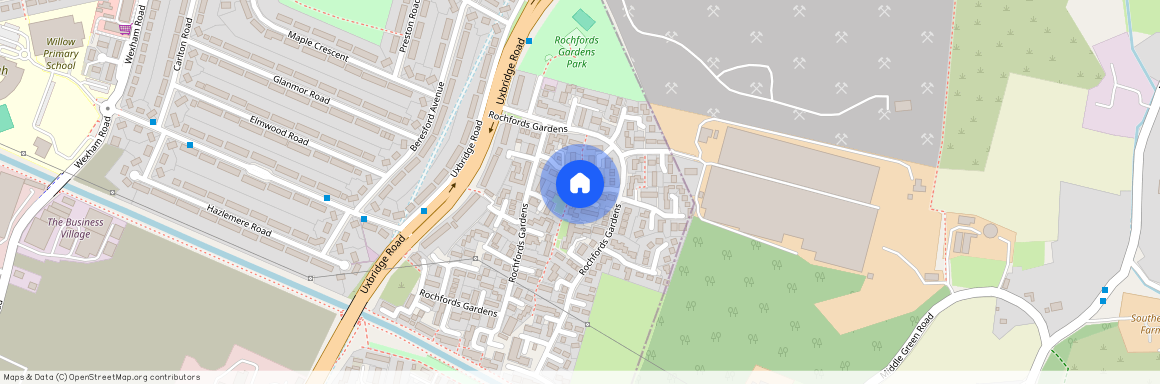 Rochfords Gardens, Slough, SL2