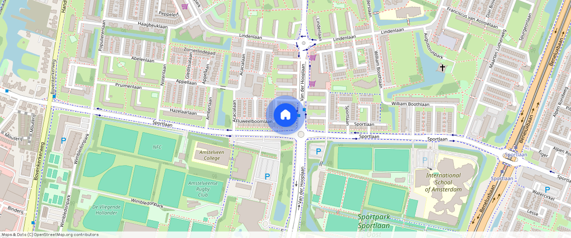 Fluweelboomlaan **, Populierenbuurt, 1185PP, Amstelveen