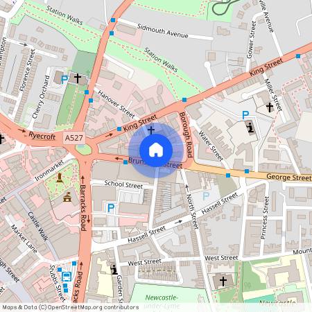 Hanover Street, Newcastle-Under-Lyme, ST5