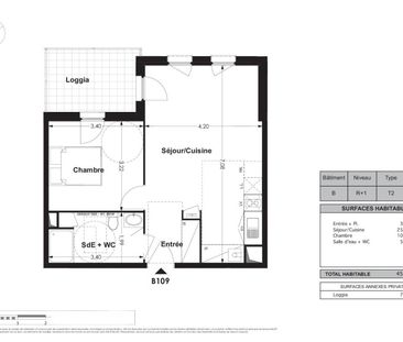 Location Appartement 2 pièces 45m² LABARTHE SUR LEZE 31860 - Photo 5