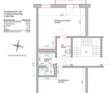 2-Raum-Wohnung mit Balkon - Photo 3