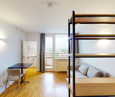 Schickes, renoviertes, möbliertes 1-Zimmer-Apartment - Foto 6