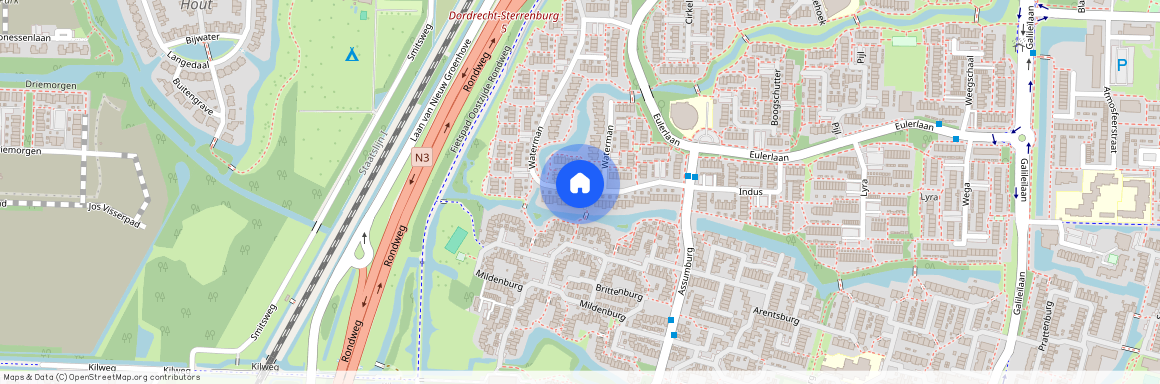 Waterman en omgeving, 3328 SE, Dordrecht
