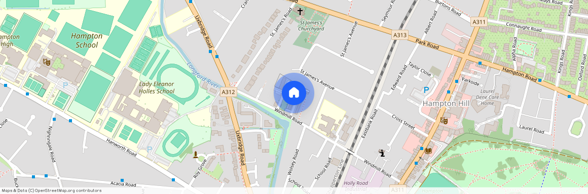 Sanders Close, Hampton Hill, Hampton, TW12