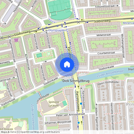 Stadionkade 74-2, Van Tuyllbuurt, 1076BJ, Amsterdam