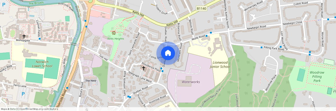 Quebec Road, Norwich, Norfolk, NR1